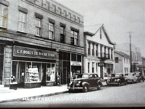 Main Street, Plain City, Ohio - 1938 Main Street, Street View, Plain ...