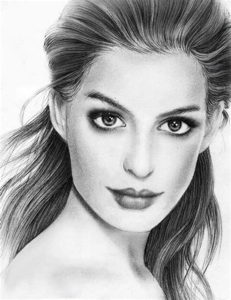 Красивое лицо девушки рисунок карандашом | Pencil portrait, Cool pencil drawings, Pencil drawings