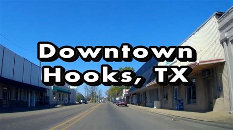 Downtown Hooks, TX - YouTube