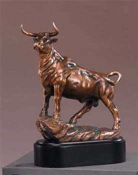 Bronze Bull Statue | Stock Market Bull Statue