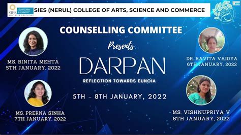 Darpan - Reflection Towards Eunoia - YouTube