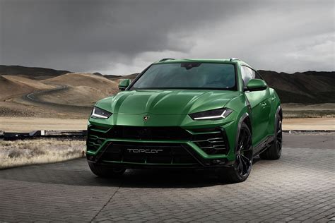 TopCar Lamborghini Urus Revealed with Military Green Paint and Camo ...