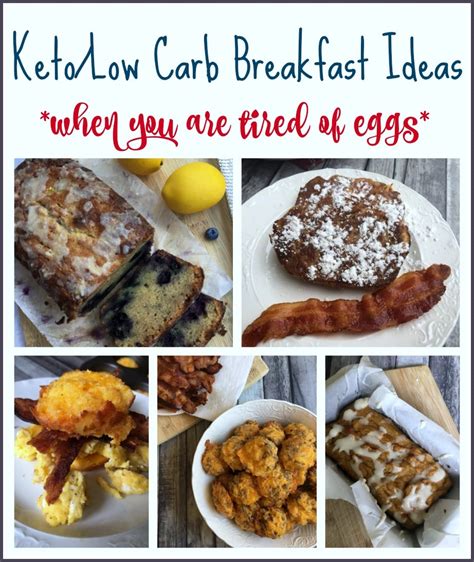 No Carb Breakfast Ideas | Examples and Forms