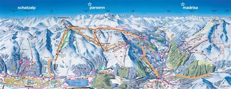 Klosters Piste Map | J2Ski