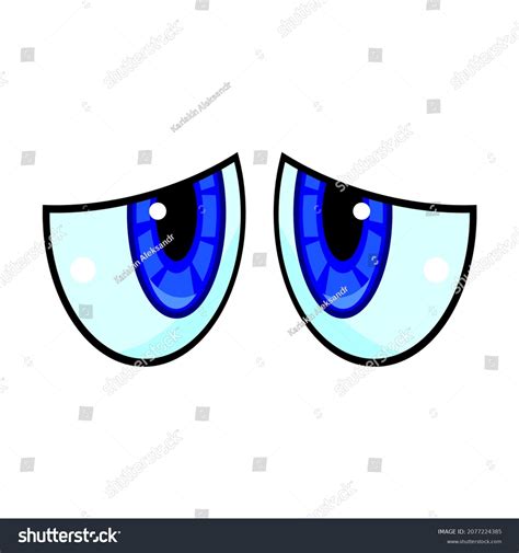 Sad Eyes Drawing Vector Illustration Stock Vector (Royalty Free) 2077224385 | Shutterstock