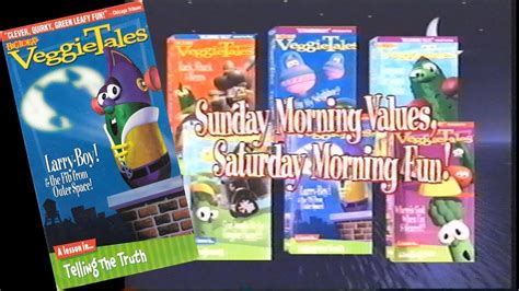 Veggietales Larryboy And The Fib From Outer Space Vhs