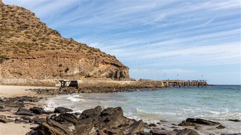 The Beach and Jetty Located at Second Valley South Australia on April 12th 2021 Stock Photo ...