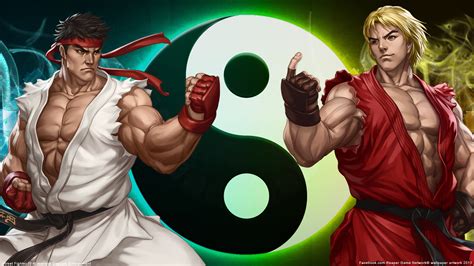 Street Fighter- Ryu and Ken Wallpaper by FioreRose on DeviantArt