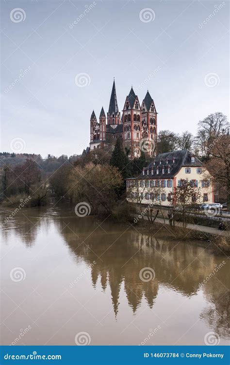 Limburg Cathedral, Germany stock photo. Image of nature - 146073784