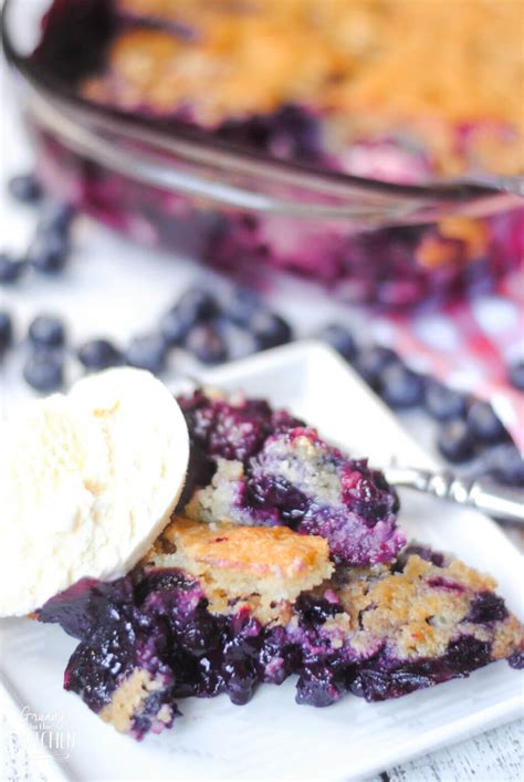 Easy Blueberry Cobbler (Made with Bisquick) - Granny's in the Kitchen