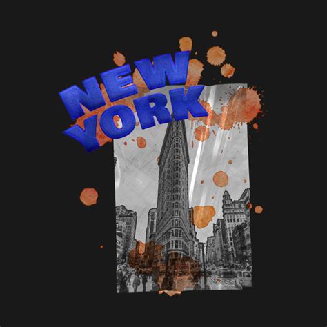 New York Drip - New York City - T-Shirt | TeePublic