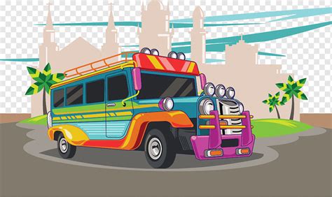 Jeepney Cartoon Drawing - Xaxa Wallpaper