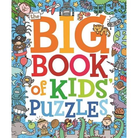 The Big Book of Kids Puzzles (Paperback) - Walmart.com - Walmart.com