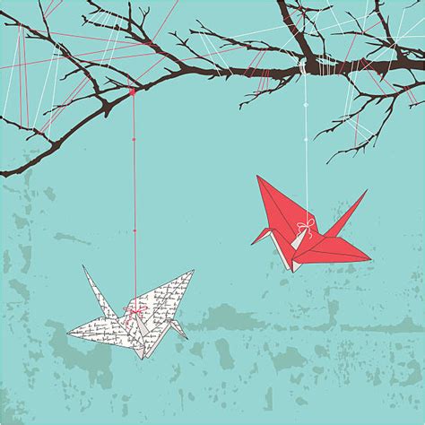 Royalty Free Origami Crane Clip Art, Vector Images & Illustrations - iStock