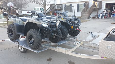 Built a at trailer - Honda ATV Forum