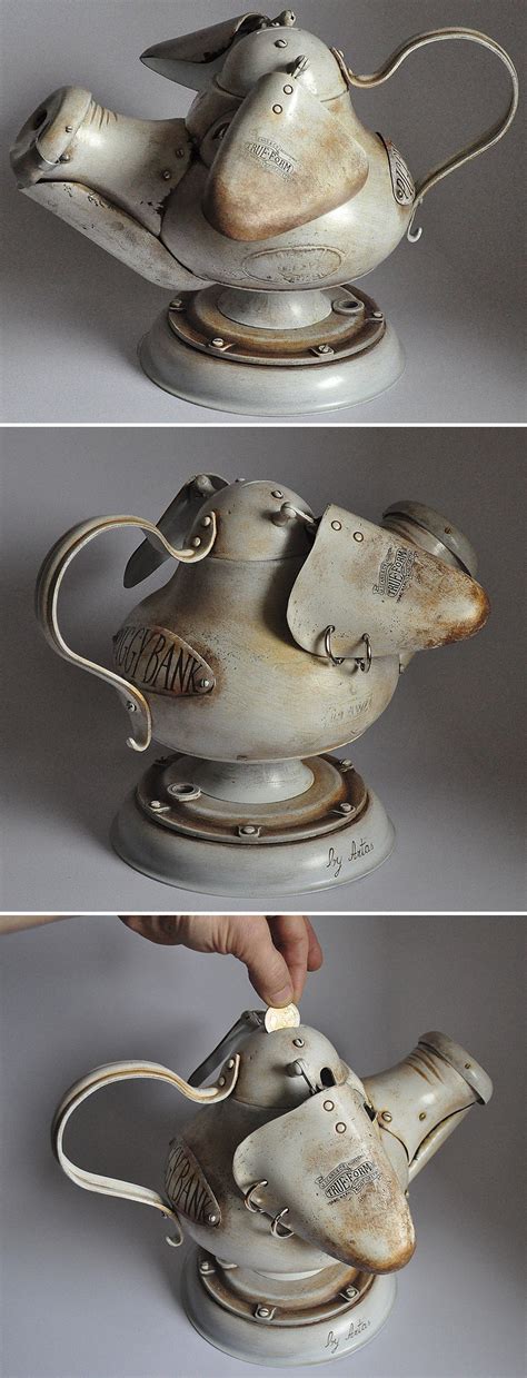 Steampunk Sculptures That I Create From Trash | Bored Panda