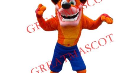 Crash Bandicoot Mascot Costume