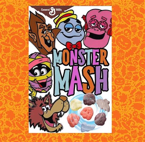 There Is A Monster Mash Cereal Coming Out That Combines All Of Your Childhood Favorite Cereals