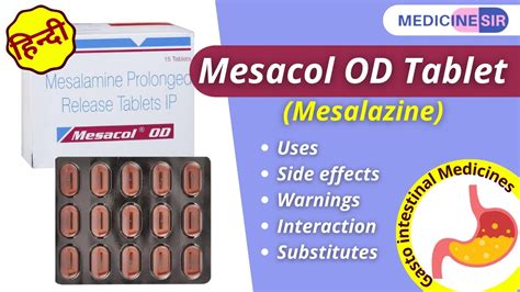 Mesacol OD Tablet (Mesalazine)- Uses, Side effects, Warnings ...