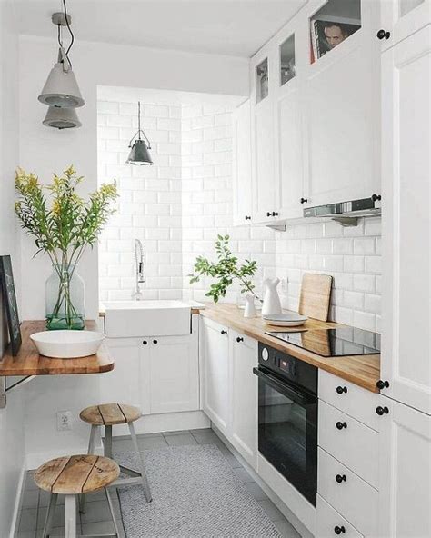 How to Make the Most of Your Small Kitchen | Small kitchen decor, Tiny kitchen design, Small ...