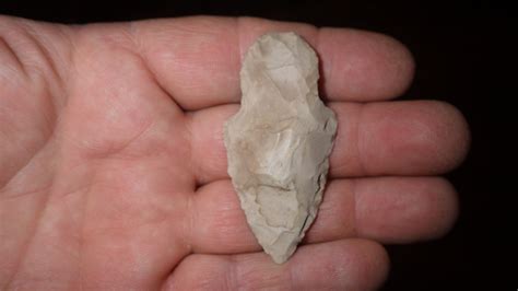 Group of Stemmed Native American Indian Arrowheads - KET Artifacts