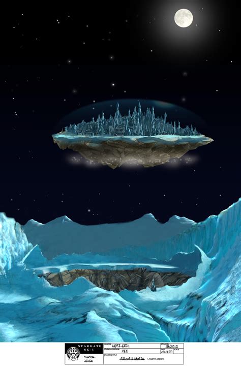 Atlantis - Lost City Concept art by James Robbins : r/Stargate