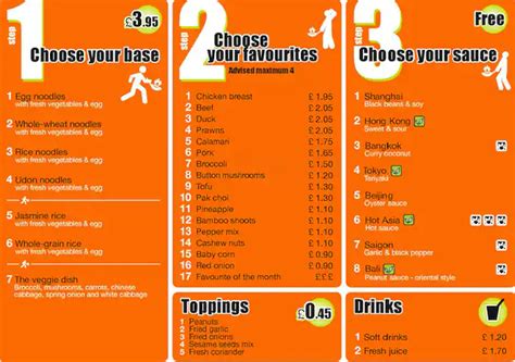 Wok to Walk Menu, Menu for Wok to Walk, Marylebone, London - Zomato UK