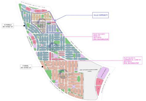 DHA Bahawalpur News | Plots on Installment, Location Map - Plot/File/Villas :: LRE