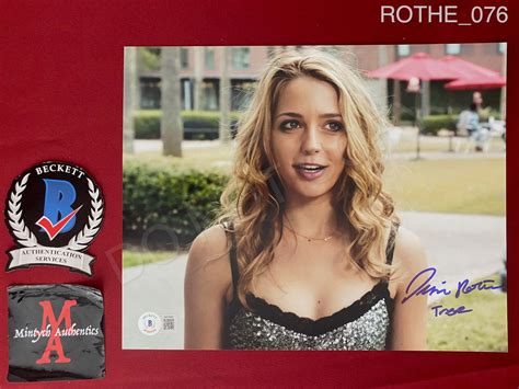 ROTHE_076 - 8x10 Photo Autographed By Jessica Rothe – Mintych Authentics