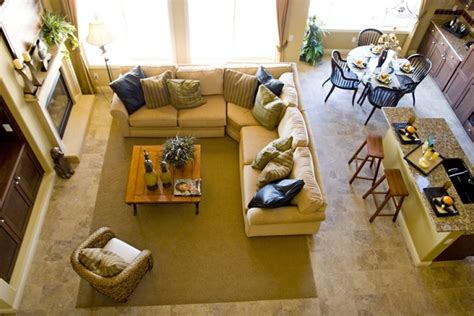 How to Place a Rug Under a Sectional Sofa - Homenish