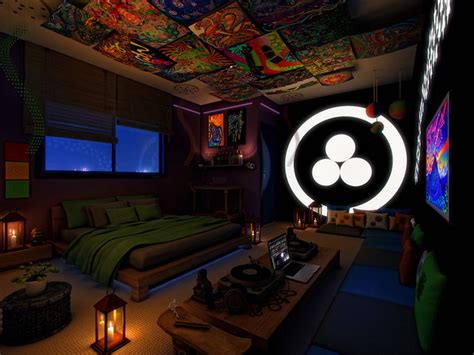 Psychedelic bedroom ideas - The Pub - Shroomery Message Board