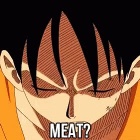 Luffy Meat GIF - Luffy Meat OnePiece - Discover & Share GIFs