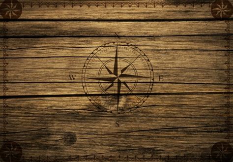 Compass Vintage Wood Background Free Stock Photo - Public Domain Pictures