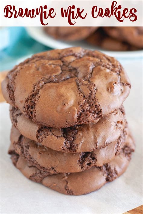 Brownie Mix Cookie Recipe | Brownie mix recipes, Cake mix cookie recipes, Brownie mix cookies