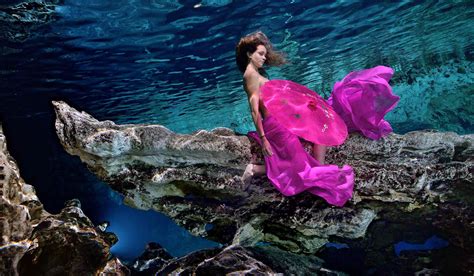 Safety during an Underwater Trash the Dress - security rules