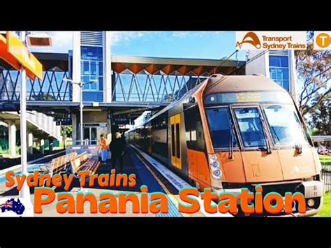 Panania Train Station | Sydney Trains | Sydney Suburbs - YouTube