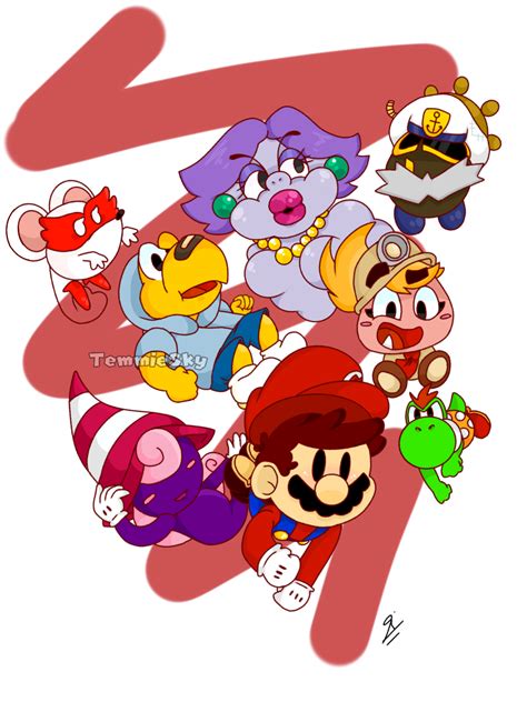 Paper Mario : TTYD 14th Anniversary by TemmieSkyie on DeviantArt