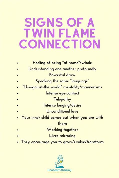 Recognizing the Signs of a Twin Flame Connection