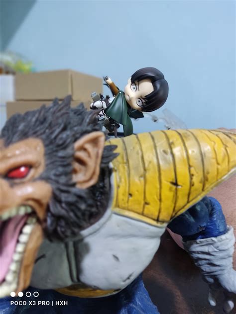 Levi vs. Beast Titan???? 🤣🤣🤣 : AnimeFigures