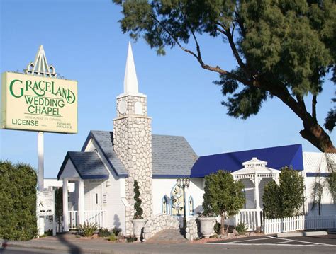 Graceland Wedding Chapel has probably seen more celebrity weddings than any other chapel i ...