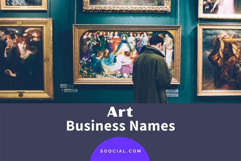 861 Art Business Name Ideas that WILL Sell Like Crazy! - Soocial