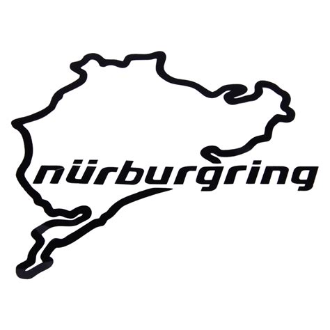 NURBURGRING MAP FUNNY Vinyl Sticker Racing Track Car Window Laptop Decal for All $7.61 - PicClick