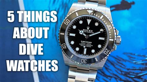 5 Things About Dive Watches | EVERYTHING YOU NEED TO KNOW - YouTube