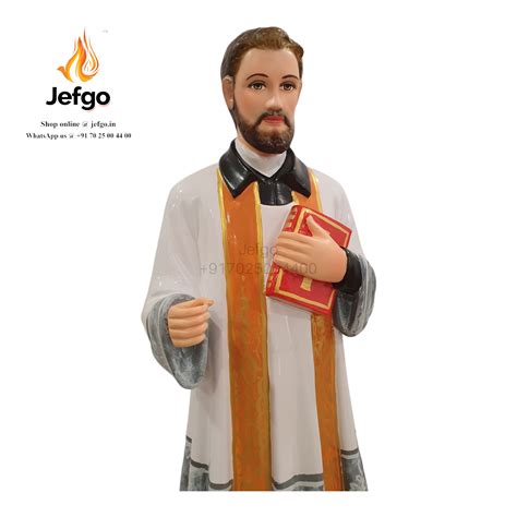 Saint Francis Xavier Statue 48 inch/4 Feet Fiber – Jefgo