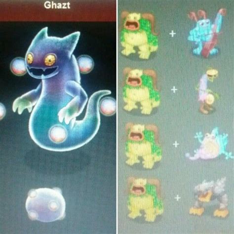 Ghazt's Breeding. My Singing Monsters. Ethereal Island. - Pinterest