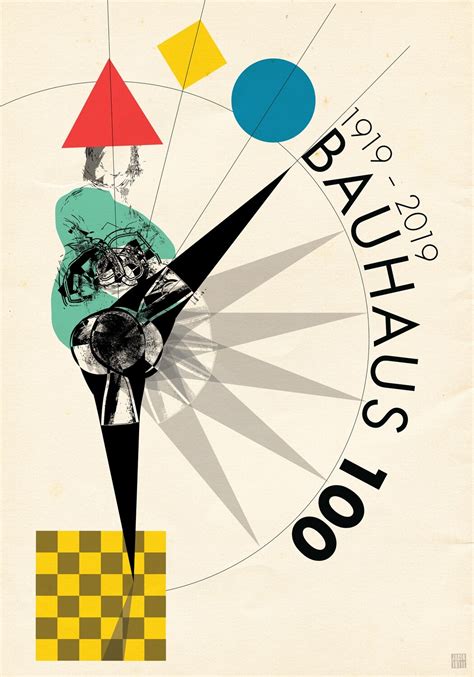 BAUHAUS 100, poster (2019)