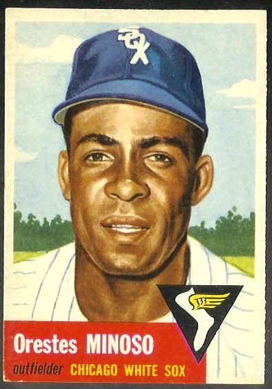 1953 Topps # 66 Orestes 'Minnie' Minoso (White Sox)