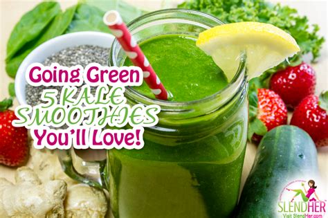 Going Green: 5 Kale Smoothies You'll Love