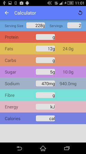 Download Nutrition Calculator Google Play softwares - aKb8W9IFabCf ...