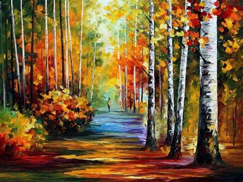 Leonid Afremov Paintings Reflect Romantic Memories